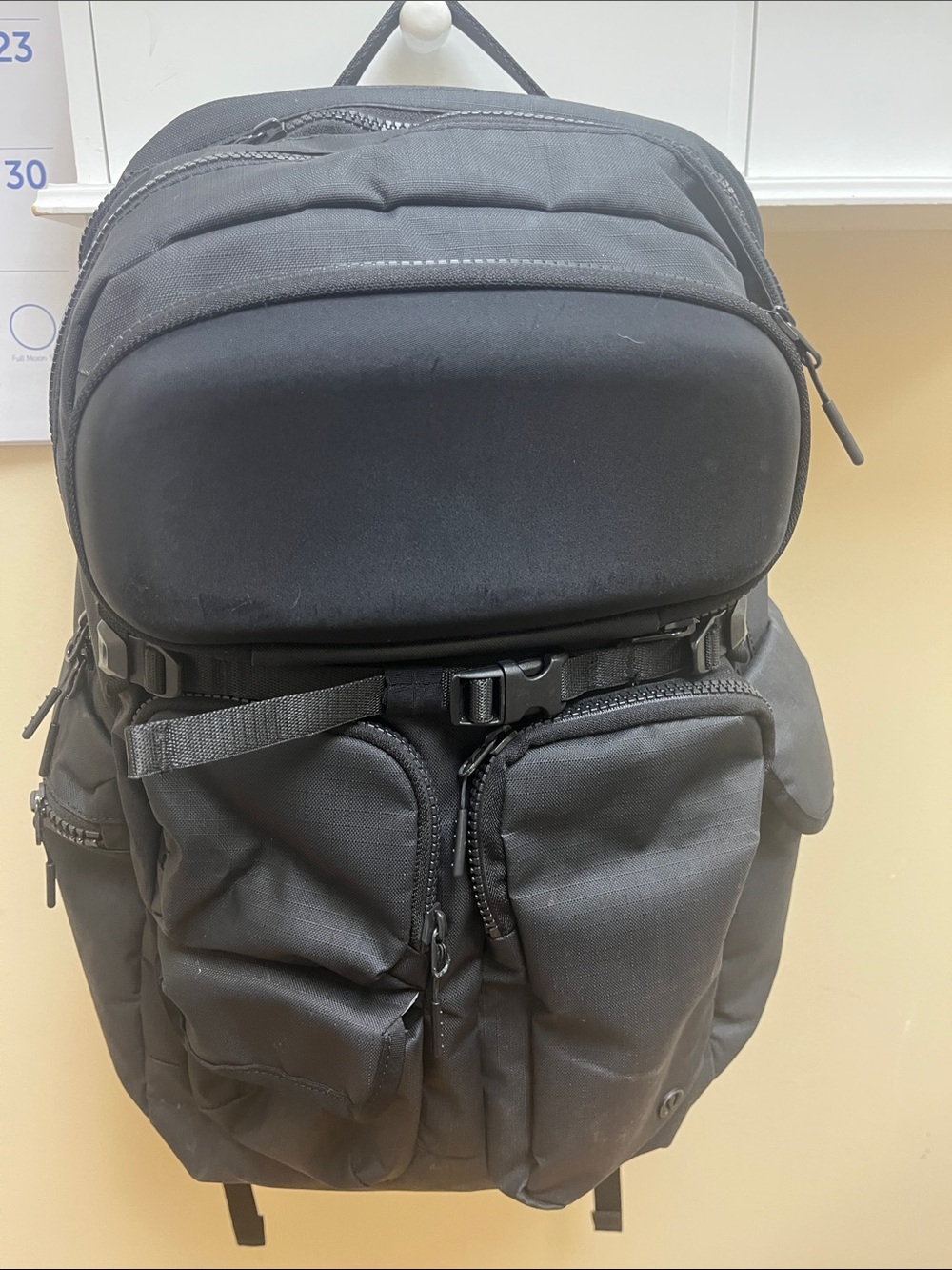 Lululemon Black Tactical Backpack - Versatile Everyday Carry